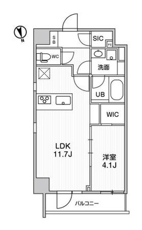 オルタナ浅草(ALTERNA浅草)の物件間取画像